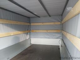 Car trailer Hochlader mit Hochplane seitlich laden: picture 8