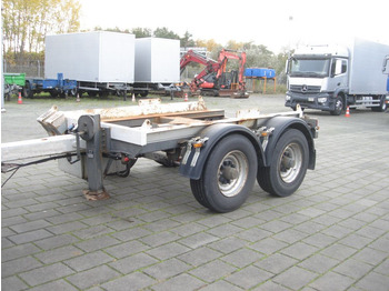 Hüffermann Tandemanhänger HTM 13.00 Containeranhänger 1x Ab  - Container transporter/ Swap body trailer: picture 1