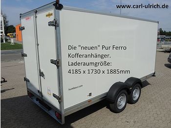 New Closed box trailer Humbaur - HK254218-20PF30 Tandemachser PurFerro NEU: picture 1