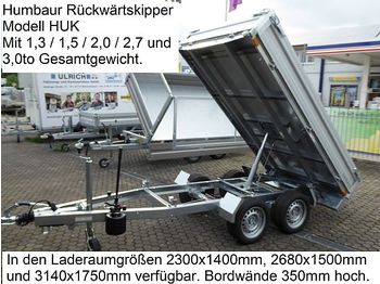 New Tipper trailer Humbaur - HUK303117 Rückwärtskipper Elektropumpe: picture 1