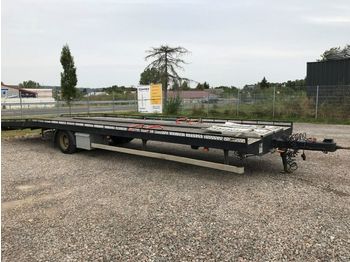 Low loader trailer Kusenberg Fahrzeugtransporter 10+1m mit Rampen: picture 1
