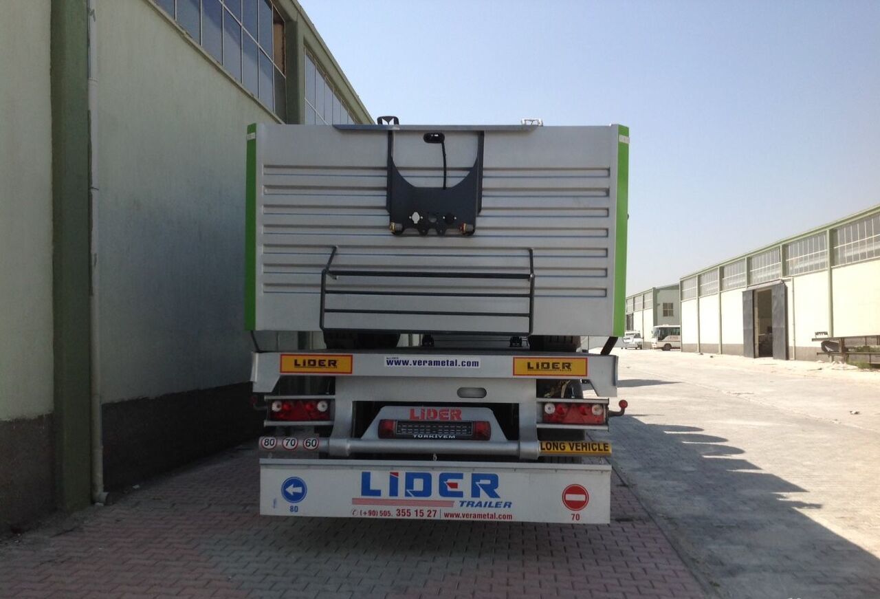 LIDER 2023 YEAR NEW TRAILER FOR SALE (MANUFACTURER COMPANY) - Dropside/ Flatbed trailer: picture 4