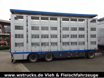 Menke 4 Stock Ausahrbares Dach  Vollalu Typ 2  - Livestock trailer