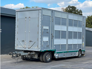 Pezzaioli RBA 21 3.Stock Anhänger mit Aggregat & Hubdach  - Livestock trailer