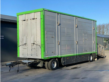 Pezzaioli RBA 21 3.Stock Tiefbett!! Tränke, Hubdach  - Livestock trailer