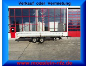 Ackermann Z-LA-F 10.5/6.2 E Tandem Pritschen- Tiefladeranh  - Low loader trailer