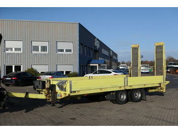 Blomenröhr Tandem, 13,8 t., 6,6 m. lang, Containerverschl.  - Low loader trailer