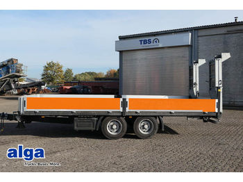 Fliegl TPS 118, Tandemtieflader, Rampen, 6,2 mtr. lang  - Low loader trailer