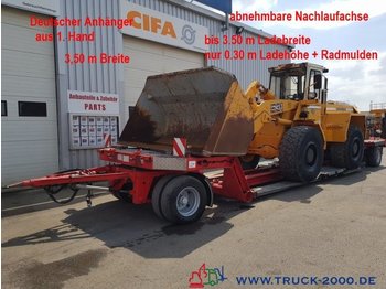  Fliegl  Tieflader Land + Baumaschinen 30cm Höhe - Low loader trailer