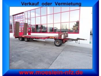 Goldhofer 3 achs Tieflader Anhänger  - Low loader trailer