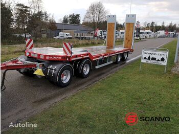 HANGLER VTS 400 4 akslet hænger med ramper - Low loader trailer