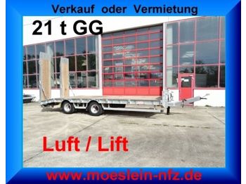 Möslein 21 t Tandemtieflader  Neuwertig  - Low loader trailer