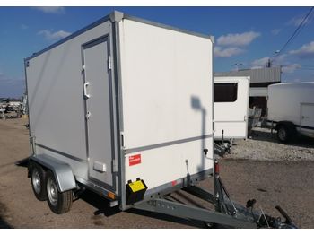New Closed box trailer Niewiadów Furgon F2730HTD z trapem i drzwiami bocznymi: picture 1