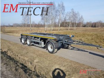 Roll-off/ skip trailer EMTECH 3.PKR-O22,5''