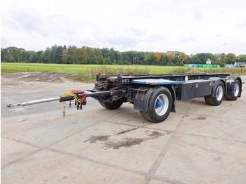 Floor FLA-3-101 3axle container transport Container ch  - Roll-off/ Skip trailer