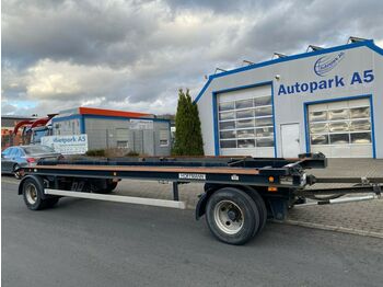 Hoffmann LCR 18.0/2 Abrollanhänger Doppelbereifung SAF  - Roll-off/ Skip trailer