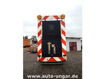 Dropside/ Flatbed trailer SCHMITZ CARGOBULL Schiffner & Verkehrsleittafel LED: picture 1