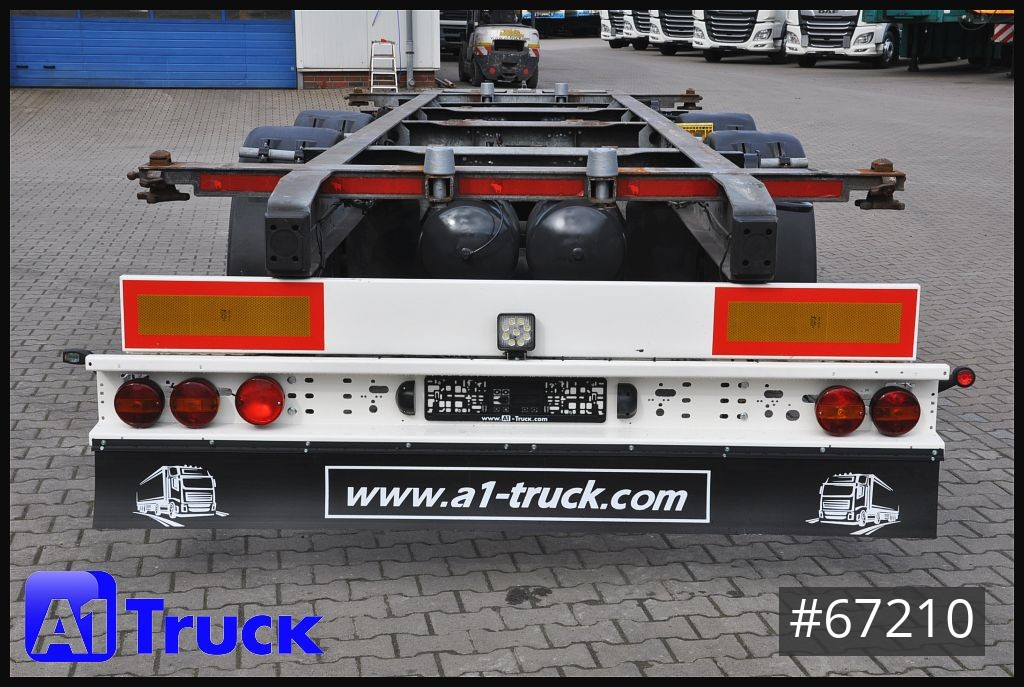 Container transporter/ Swap body trailer SCHMITZ ZWF 18, MIDI, oben und unten gekuppelt, verstellbar..: picture 3