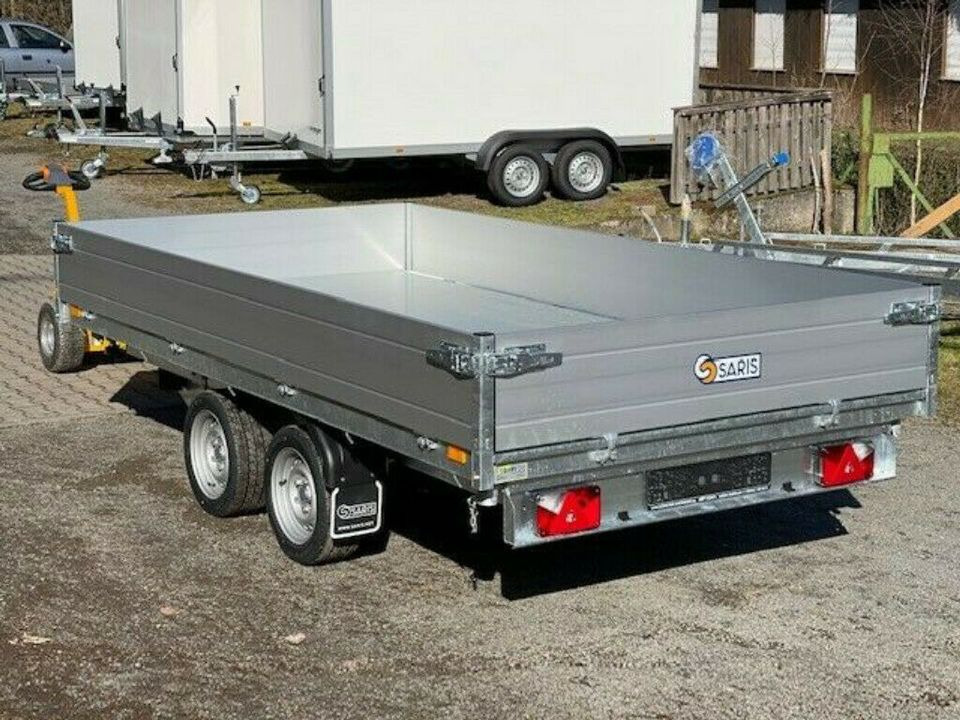 Tipper trailer Saris Dreiseitenkipper K3 306 184 3500 kg elektrisch kippbar: picture 6