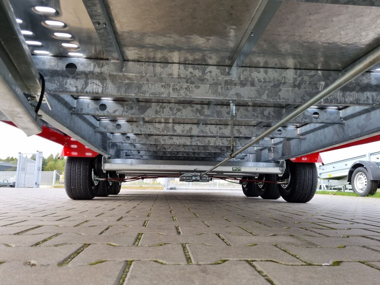 New Autotransporter trailer TA-NO Scorpio 55 PREMIUM 3 axle car trailer 5,5m alu floor 3500kg GVW: picture 16