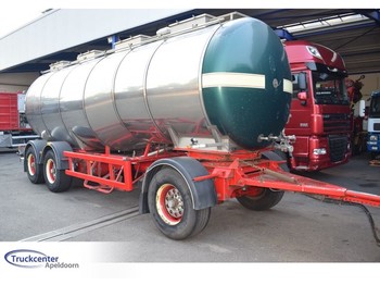 Burg 23000 liter, Inox - Edelstahl, BPW - Tank trailer