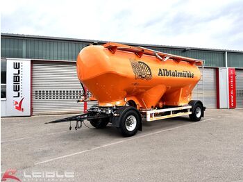 Spitzer Silo 33000 Liter / 4 Domdeckel / 2 Schieber  - Tank trailer