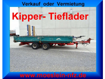 Langendorf TAK 9,5/6 Tandemkipper- Tieflader  - Tipper trailer