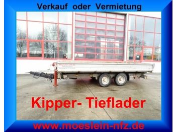 Möslein Tandemkipper  Tieflader  - Tipper trailer