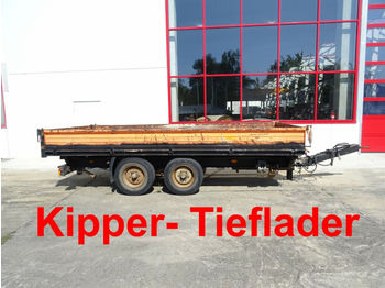 Obermaier UNTD 105A Tandemkipper- Tieflader  - Tipper trailer