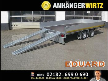New Autotransporter trailer / - Universaltransporter 2700kg 406x200x30cm Neu: picture 1