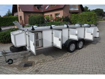 Livestock trailer WT Metall Hundeanhänger 10 Thermo Boxen: picture 1