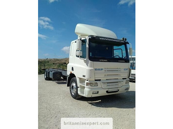 DAF CF75 310 ZF manual Euro 3 19 ton left hand drive - Cab chassis truck