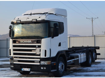 Scania 144 460 * Fahrgestell 6,50 m * Top Zustand!  - Cab chassis truck