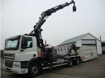 Ginaf X3232S 6x4 28 ton kraan - Container transporter/ Swap body truck