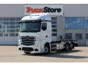Container transporter/ Swap body truck Mercedes-Benz Actros 2545 BDF Distronic PPC Spur-Ass Totwinkel