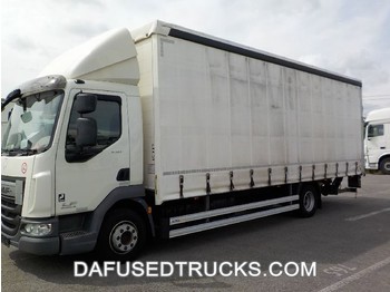 Curtainsider truck DAF FA LF230I12: picture 1