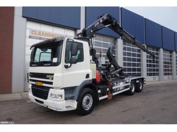 Ginaf X 3232 S 6x4 Euro 5 Hiab 28 ton/meter Kran - Hook lift truck