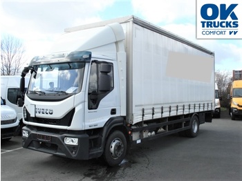 Curtainsider truck IVECO Eurocargo 160E32P, ACC, Edscha, Curtainsider: picture 1