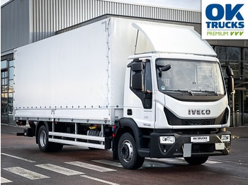 Curtainsider truck IVECO Eurocargo ML140E28/P EVI C: picture 1