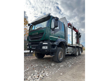 Logging truck, Crane truck IVECO IVECO AT380TW45 AT380TW45: picture 2