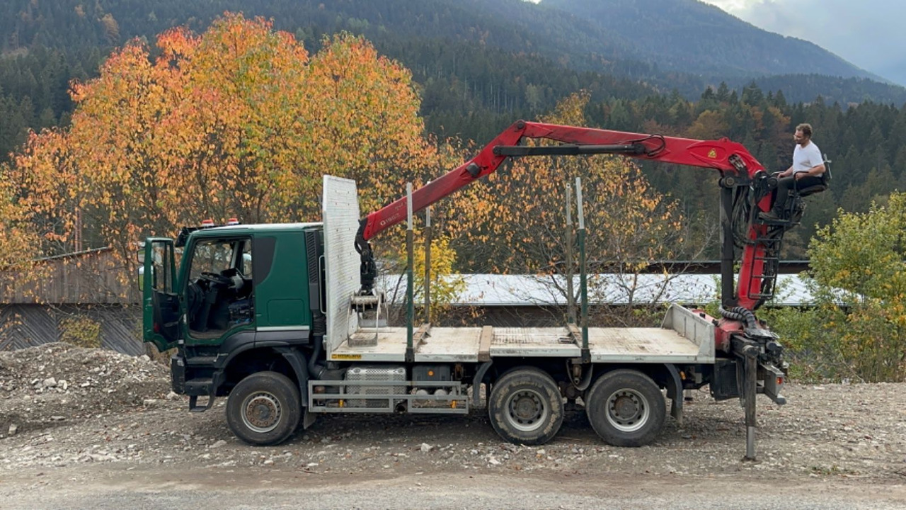 Logging truck, Crane truck IVECO IVECO AT380TW45 AT380TW45: picture 4