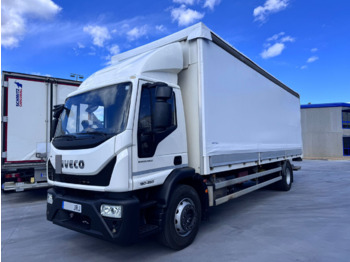 Curtainsider truck IVECO ML180E25 Eurocargo E6 (Semitauliner): picture 1