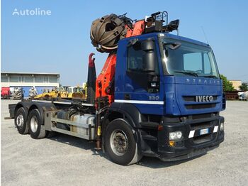 Hook lift truck IVECO STRALIS 330: picture 3