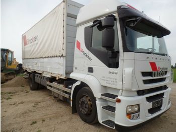 Curtainsider truck Iveco 360stralis: picture 1