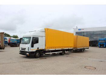 Curtainsider truck Iveco EUROCARGO ML90E18, + PARAGAN Gapa (2006): picture 1