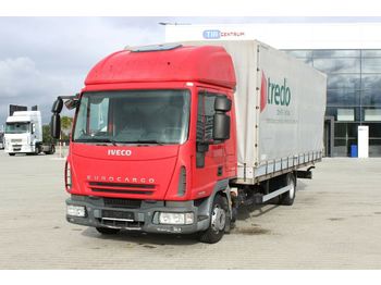 Curtainsider truck Iveco EUROCARGO ML 90E18: picture 1