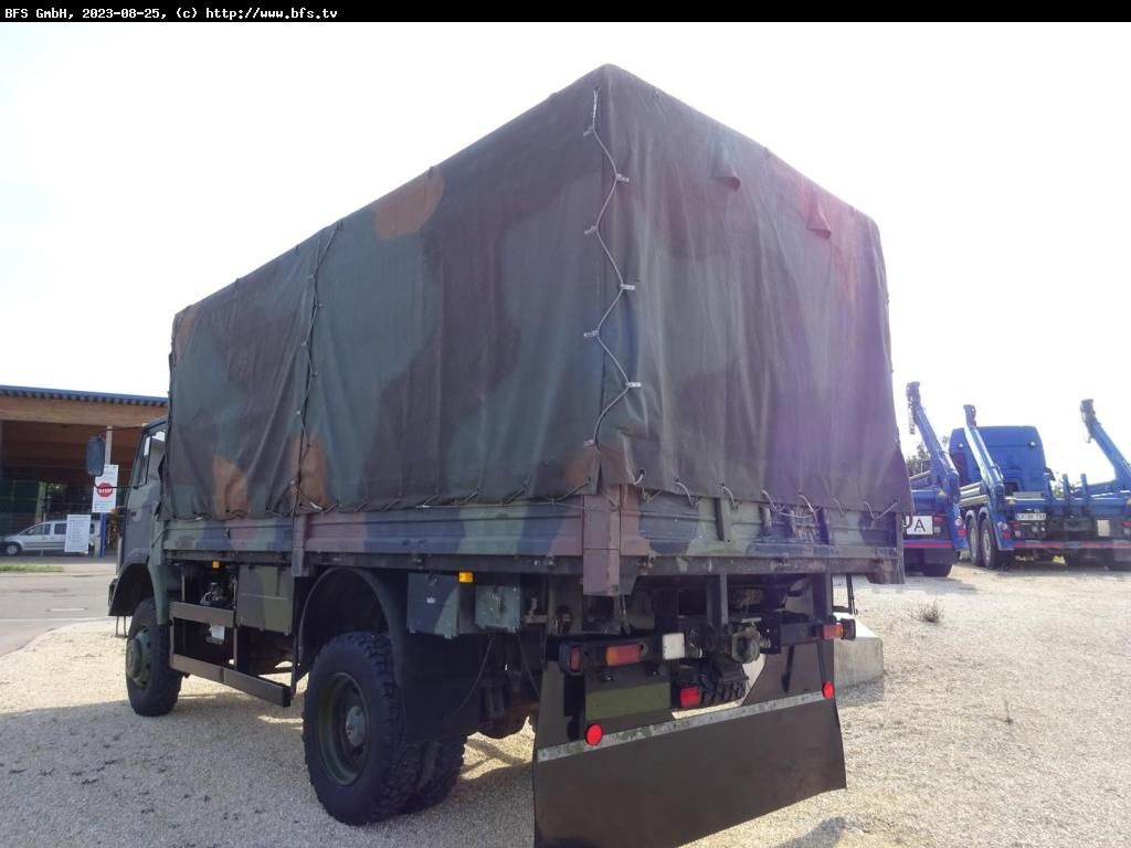 Curtainsider truck Iveco Magirus 110-17 AW oldtimerfähig: picture 2