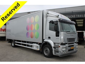 Box truck Iveco Stralis 190S31 Euro 5 silver  metallic Active Space 2000 kg lift: picture 1
