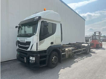 Container transporter/ Swap body truck Iveco Stralis 190S36 LBW: picture 1