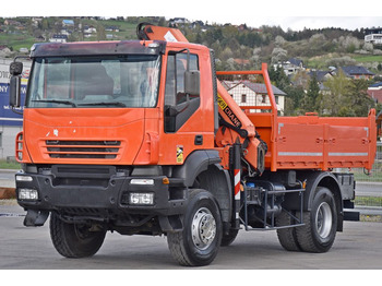 Crane truck, Tipper Iveco Stralis 190T35 *PK 16502/ FUNK *4x4: picture 4